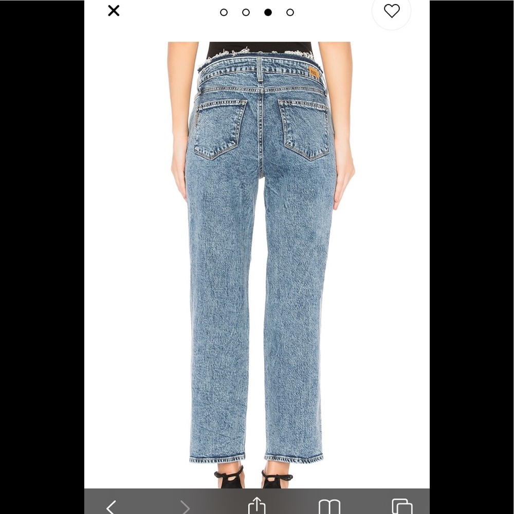 Paige Noella Straight Jean in Vedder Size 32 - Picture 3 of 14